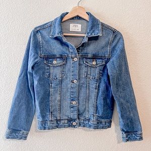 Girls Zara Denim Jean Jacket